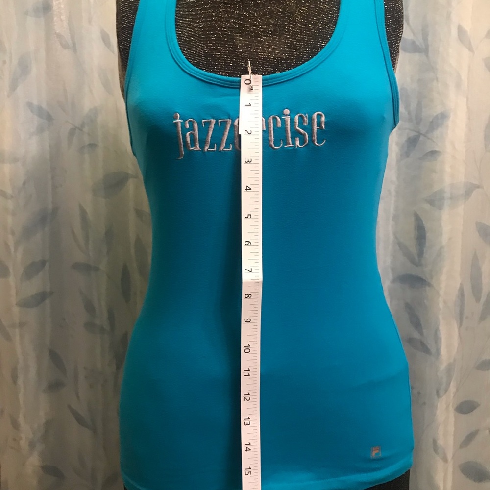 Jazzercise Athletic Top With Built-In Shelf Bra - image 4